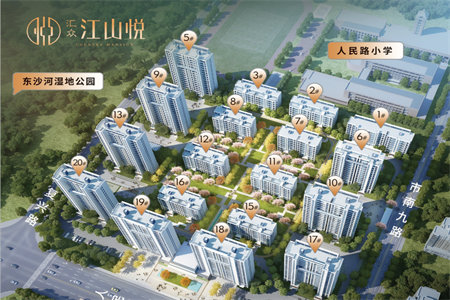 塔沱精装河景房，单价5000左右，看河，看公园，
